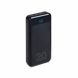 RivaPower Power Bank VA2580 (20000mAh) Black, QC/PD 20W, LCD