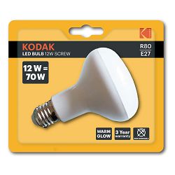 Kodak Žarulja LED R80 E27 960lm Warm 12W/70W Non Dim IC Driver