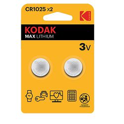 Kodak Baterija MAX Lithium CR1025 batteries (2 pack)