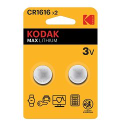 Kodak Baterija MAX Lithium CR1616 batteries (2 pack)