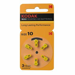 Kodak Baterija za slušni aparat Zinc Air KP10-6B