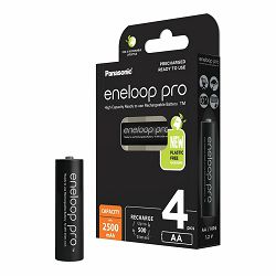 Panasonic Baterija Eneloop Pro AA/4B 2500mAh