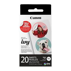 Canon Termalni papir ZINK Circle Paper Pre-Cut Sticker (20 listova)