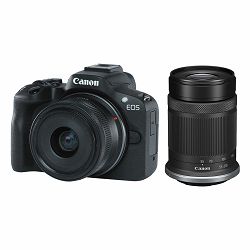 Canon Mirrorless Camera EOS R50 + RF-S 18-45mm + RF-S 55-210mm STM