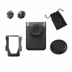 Canon Digitalni fotoaparat PowerShot V10 (Silver) Vlogging KIT