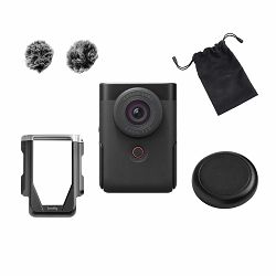 Canon Digitalni fotoaparat PowerShot V10 (Black) Vlogging KIT