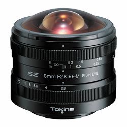 Tokina Objektiv SZ 8mm F2.8 Fisheye MF EF-M 