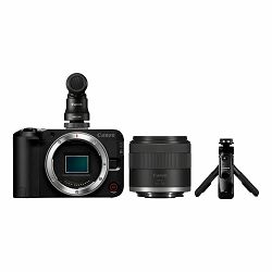 Canon Mirrorless Camera EOS R50 V + RF-S 14-30mm PZ CONTENT CREATOR 5GHZ