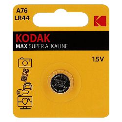 Kodak Baterija MAX Super Alkaline KA76 LR44  (1 pack)