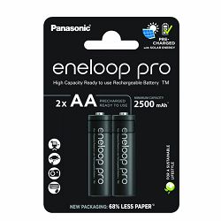 Panasonic Baterija Eneloop Pro AA/2B 2500mAh