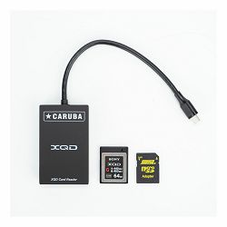 Caruba 2 in 1 Cardreader XQD + SD USB C