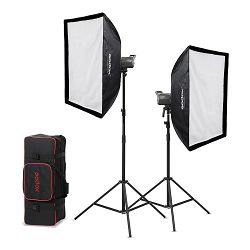 Godox Litemons LA150D Daylight LED Video Light 2-light kit