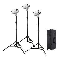 Godox Litemons LA150R RGB LED Video Light 3-light kit