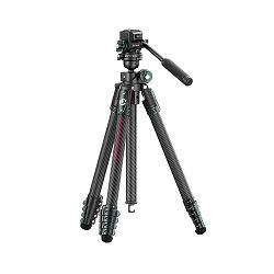 Ulanzi JJ06 Overhead Travel Tripod(Carbon Fiber)(Fluid Ballhead)