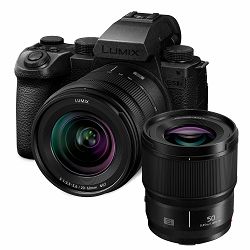 Panasonic Digitalni fotoaparat Lumix S5 II X + Lumix S 20-60mm + Lumix S 50mm