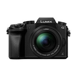 Panasonic Digitalni fotoaparat G DSLM LUMIX DMC-G7MEG-K (Objektiv: H-FS12060 Lumix G Vario 12-60mm f/3.5-5.6 ASPH. POWER O.I.S. Lens) Crni