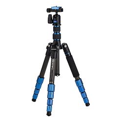 Benro Stativ Travel Slim Carbon tripod kit + N00 head   130cm