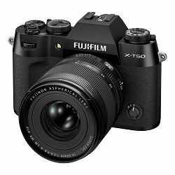 FUJIFILM Digitalni fotoaparat X-T50 + XF 16-50mm f/2.8-4.8 R LM WR (Black)