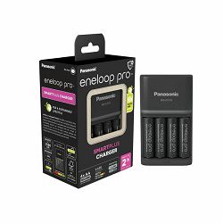 Panasonic Punjač Eneloop (2h) + 4 Baterije Eneloop Pro AA/4B 2500mAh