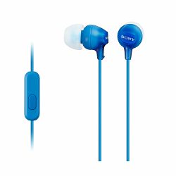 SONY Slušalice MDR-EX15LP / 15AP koje se umeću u uho Blue
