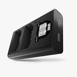 Newell DL-USB-C dual-channel charger for LP-E17 batteries