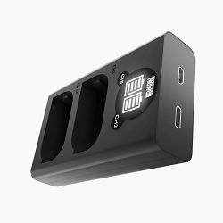 Newell DL-USB-C dual channel battery charger for DMW-BLK22 batteries
