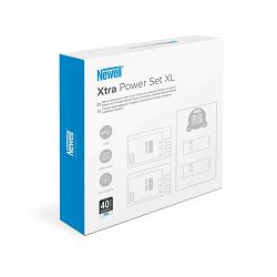 Newell battery Set 1x DL-USB-C charger and 2x NP-BX1 batteries for Sony