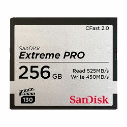 SanDisk Memorijska kartica SDCFSP-256G-G46D Extreme Pro CFAST 2.0 256GB 525MB/s VPG130