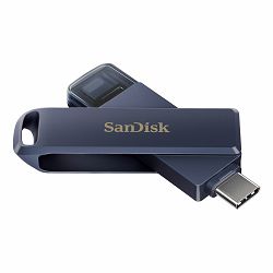 SanDisk USB Stick SDIXD0N-128G-GN6NE SanDisk iXpand Phone Drive Metalic Sky 128GB, Type-C™