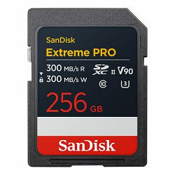 SanDisk Memorijska kartica SDSDXDM-256G-GN4IN Extreme Pro SDXC 256GB  R300MB/s  W300MB/s  Class 10 V90 UHS-II U3