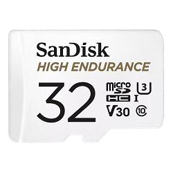 SanDisk Mamorijska kartica SDSQQNR-032G-GN6IA microSDHC High Endurance Video 32GB  R100MB/s  W40MB/s  C10 U3 V30 + SD Adapter