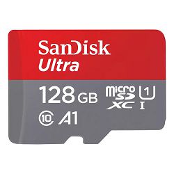 SanDisk Memorijska kartica SDSQUAB-128G-GN6MN Ultra microSDXC 128GB  R140MB/s  A1 Class 10 UHS-I