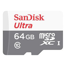 SanDisk Memorijska kartica SDSQUNR-064G-GN3MN Ultra micro SDXC 64GB  R100MB/s  Class 10 UHS-I