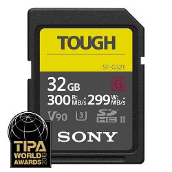 SONY Memorijska kartica SF-G32T (SFG32T) 32GB 300MB/s SDXC UHS-II TOUGH SD Card 