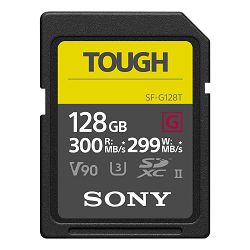 SONY Memorijska kartica SFG128T 128GB 300MB/s - 299MB/S SDXC UHS-II TOUGH SD Card 