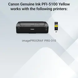 Canon Potrošni materijal PFI-5100Y (Yellow)