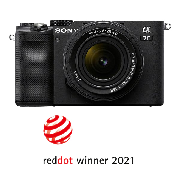 SONY Mirrorless Camera Alpha a7C + FE 28-60mm f/4-6.3 (Black)